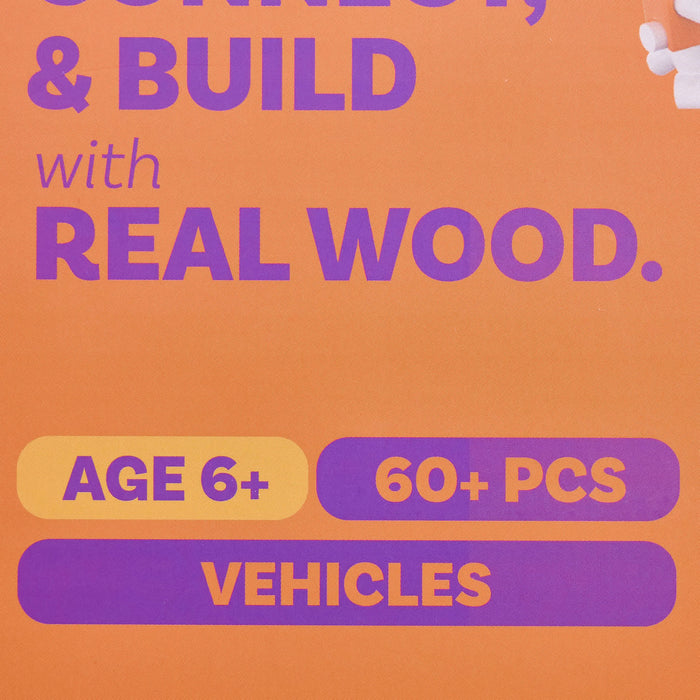 Beaver Vehicles 60 pieces
