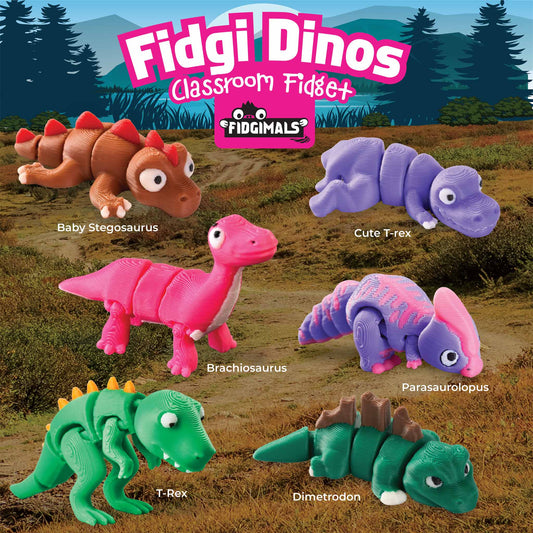 Fidgimals Dinosaurs