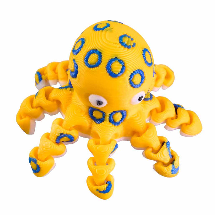 Fidgimals Blue Ring Octopus