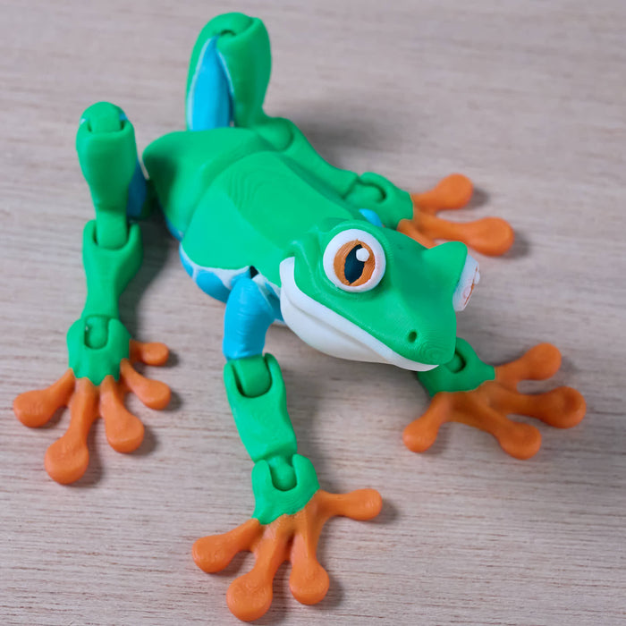 Palm Fidget Green Tree Frog