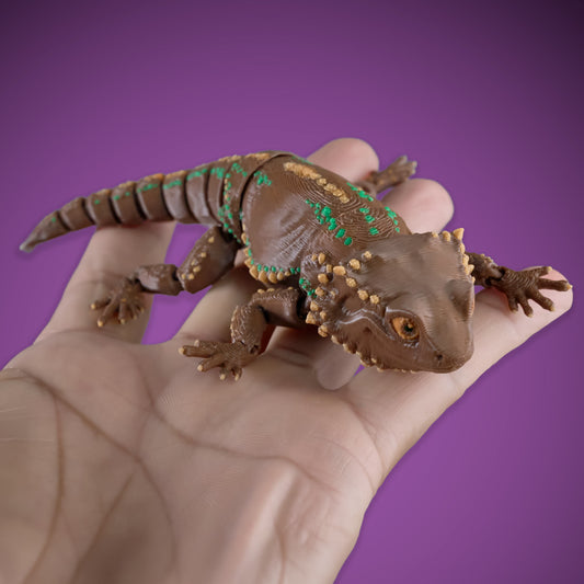 Palm Fidget Bearded Dragon