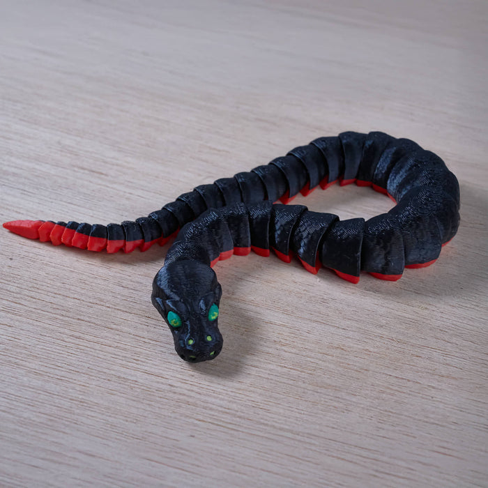 Palm Fidget Red Bellied Black Snake