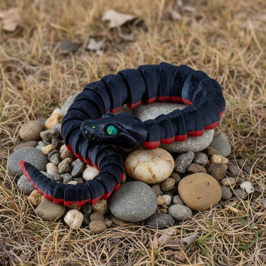 Palm Fidget Red Bellied Black Snake