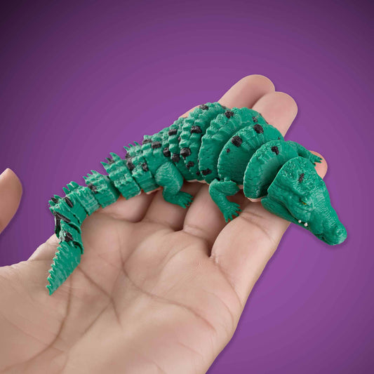 Palm Fidget Salt Water Crocodile