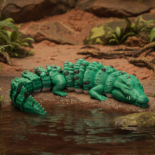 Palm Fidget Salt Water Crocodile