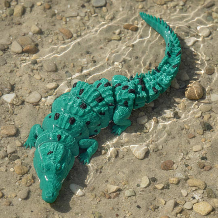 Palm Fidget Salt Water Crocodile