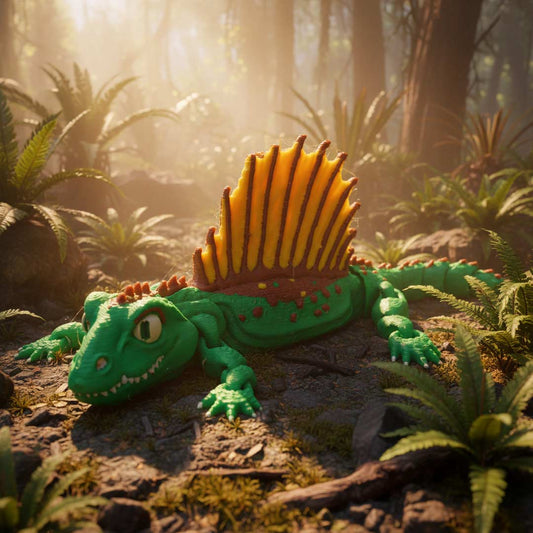 Palm Fidget Dimetrodon