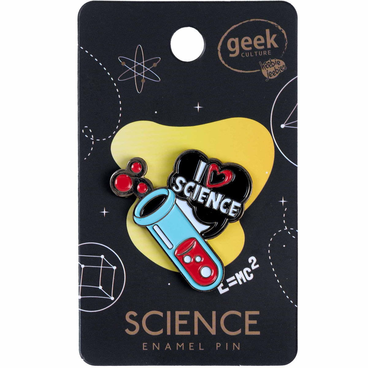 Science Pin Test Tube — Heebie Jeebies USA