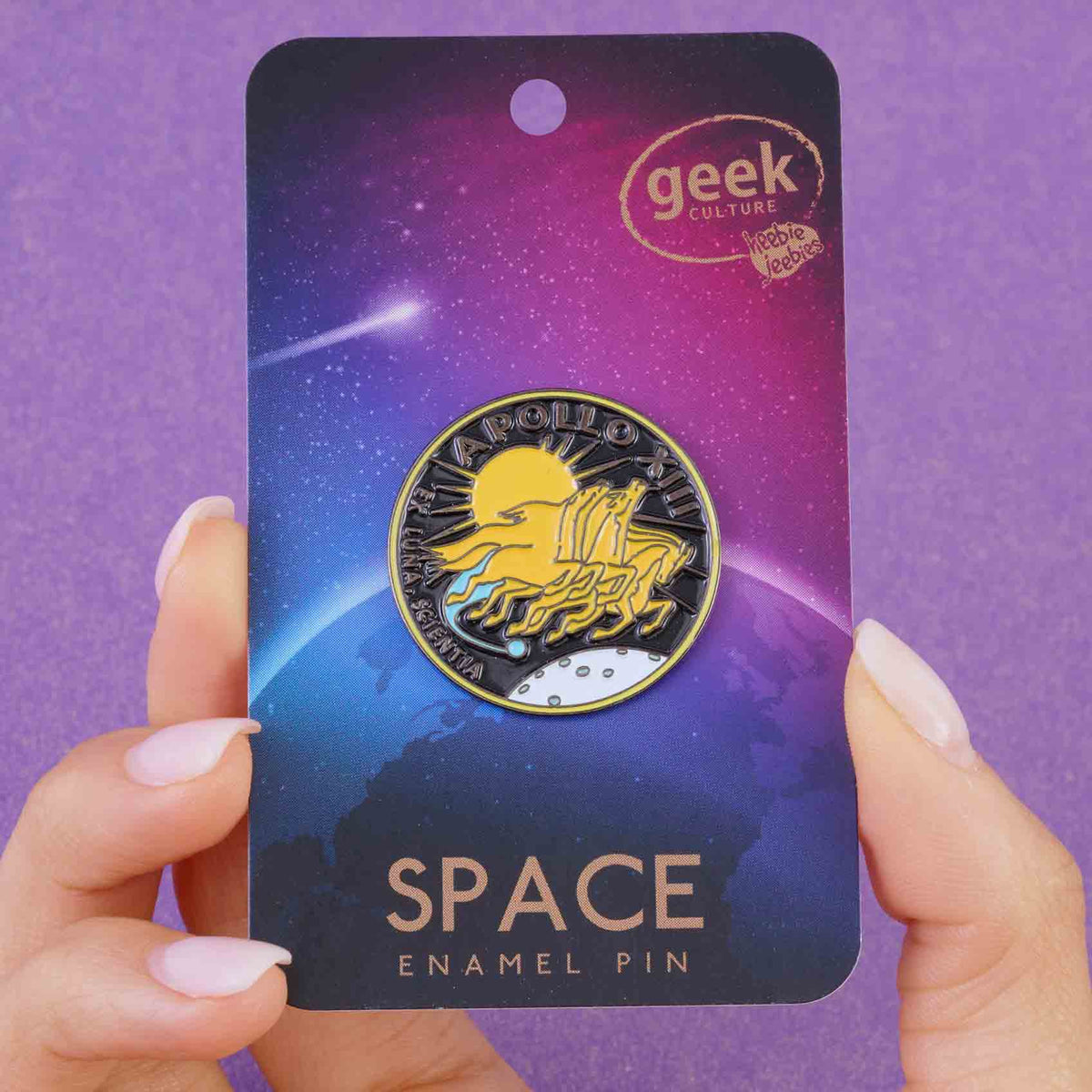 Space Apollo 13 Pins — Heebie Jeebies USA