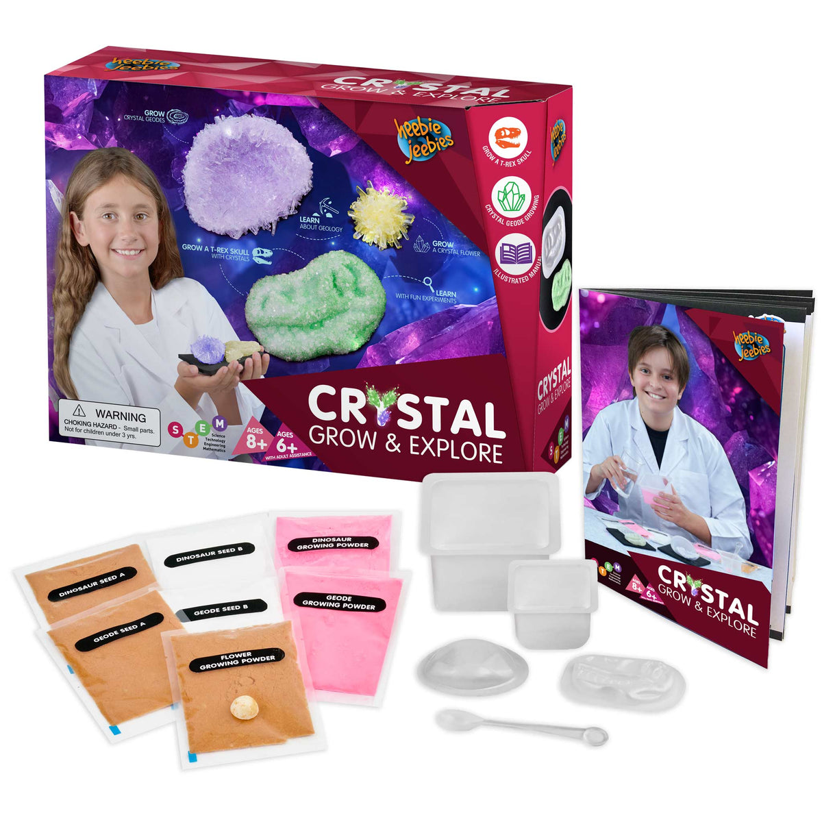 Crystal Grow and Explore — Heebie Jeebies USA