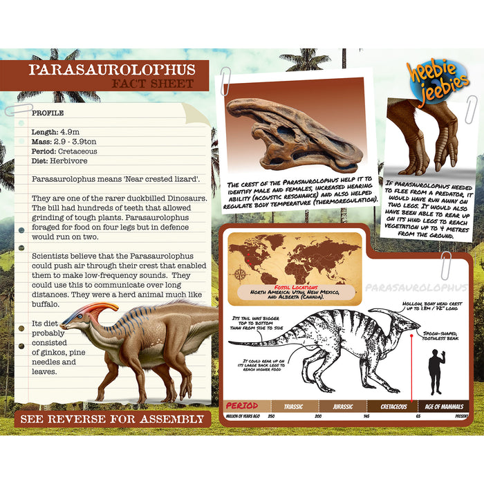Dino Kit Small Parasaurolophus