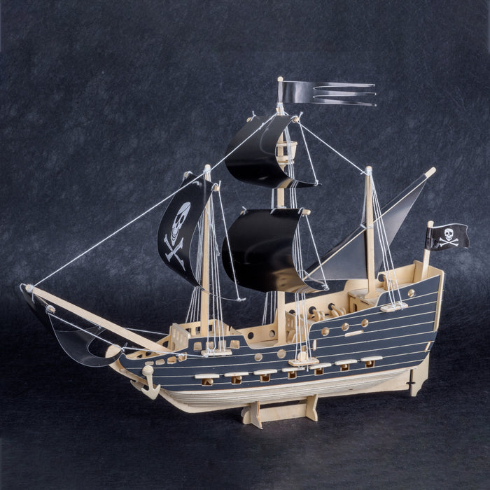 Queen Annes Revenge Wood Ship