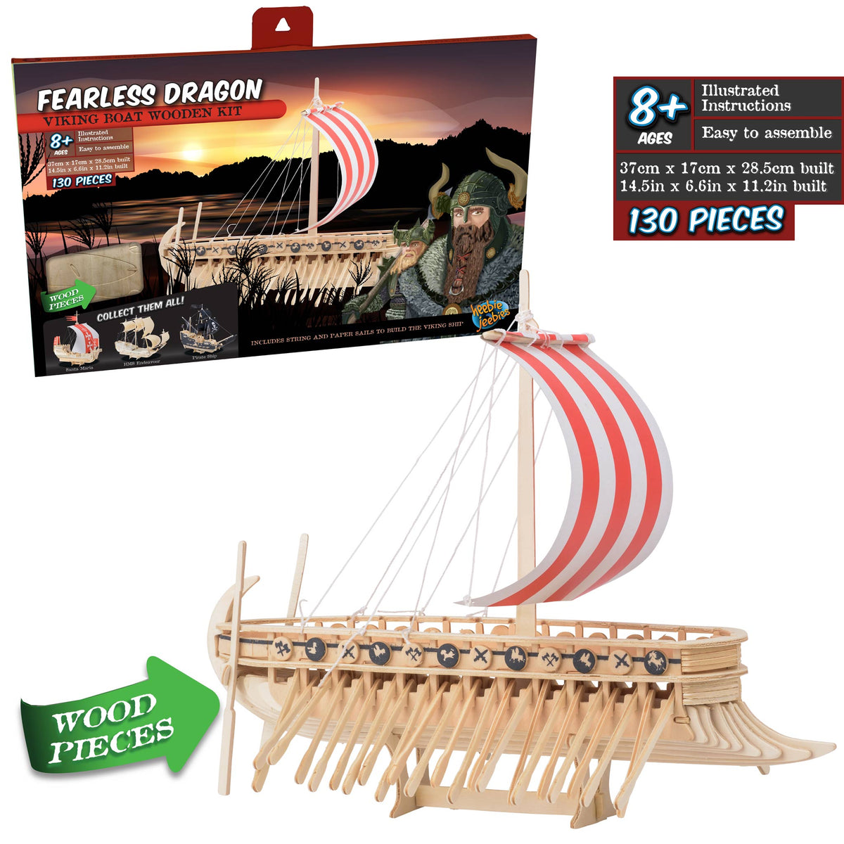 Fearless Dragon Wood Ship — Heebie Jeebies USA Fearless Dragon Wood Ship — Heebie Jeebies USA