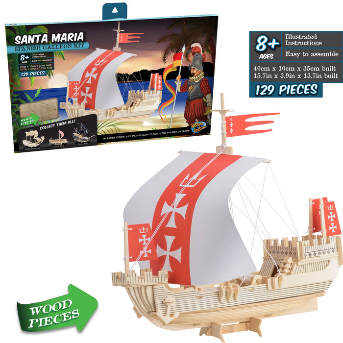 Santa Maria Wood Ship