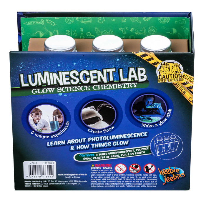 Luminescent Lab Glow Science Chemistry