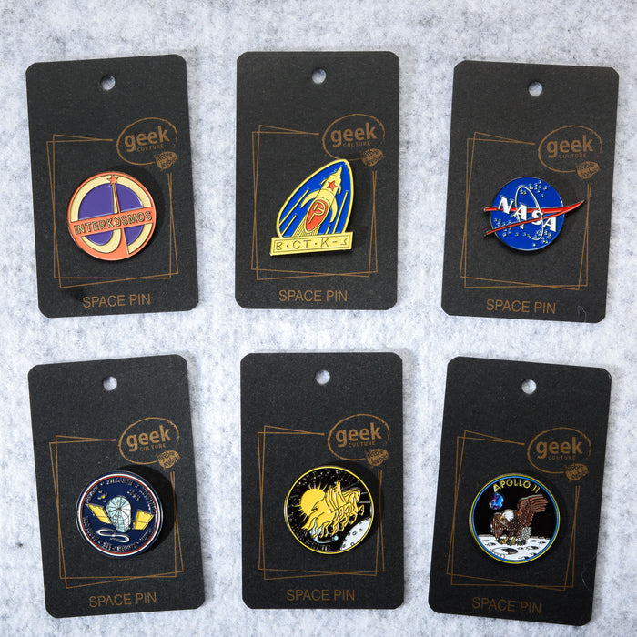 Space Mission NASA Pin — Heebie Jeebies USA