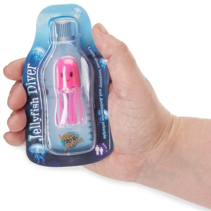 Jellyfish Diver in beaker
