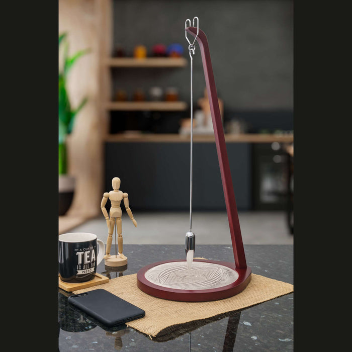 Foucaults Pendulum wood 55cm Heebie Jeebies USA Foucaults Pendulum wood 55cm Heebie Jeebies USA