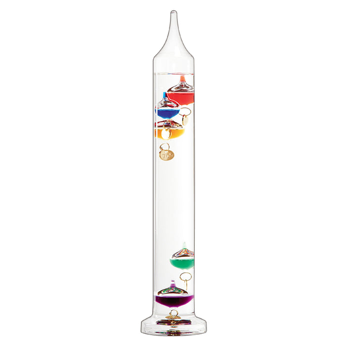 Glassic Gifts® Galileo Thermometer (13 Tall)