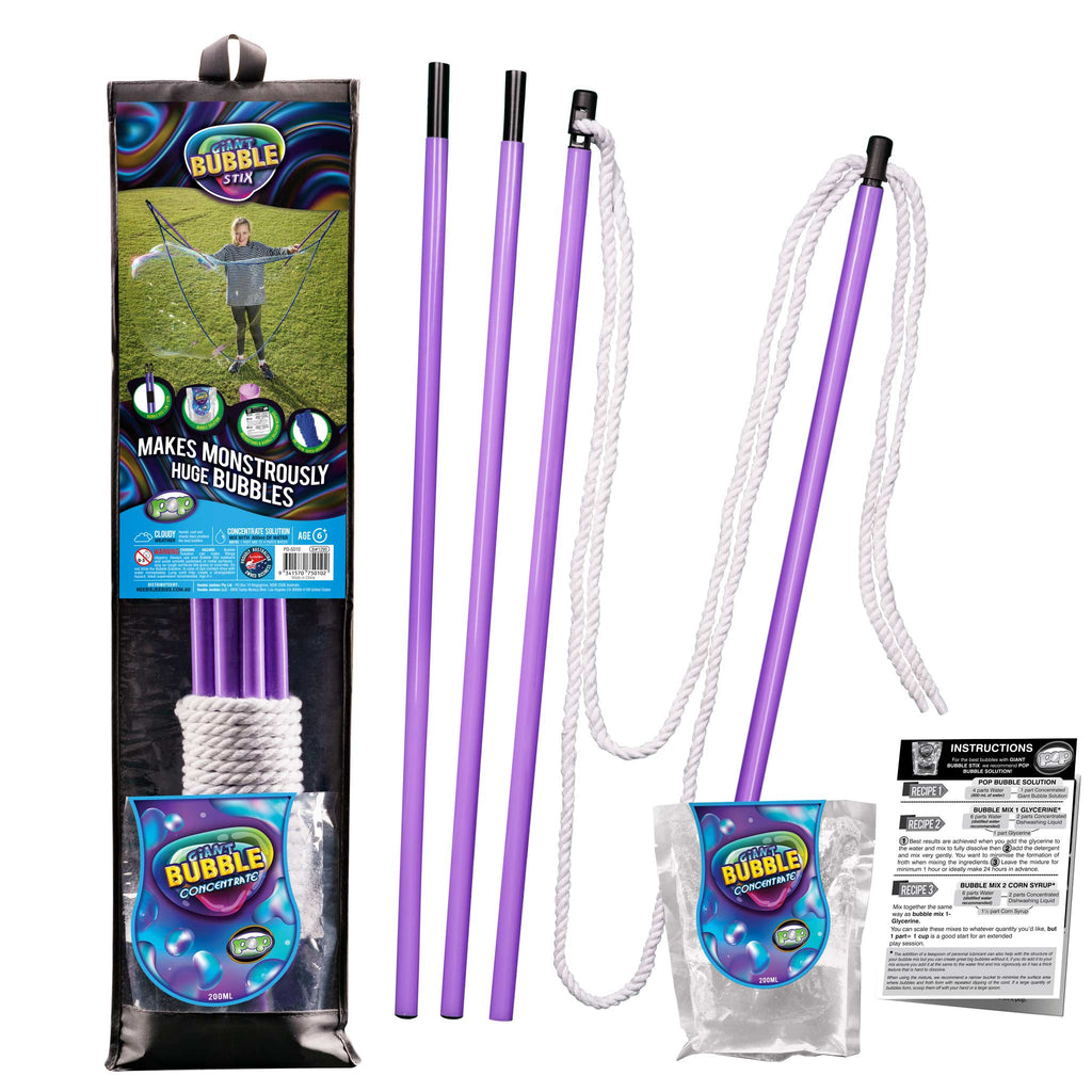 Extendable Giant Bubble Stix — Heebie Jeebies USA